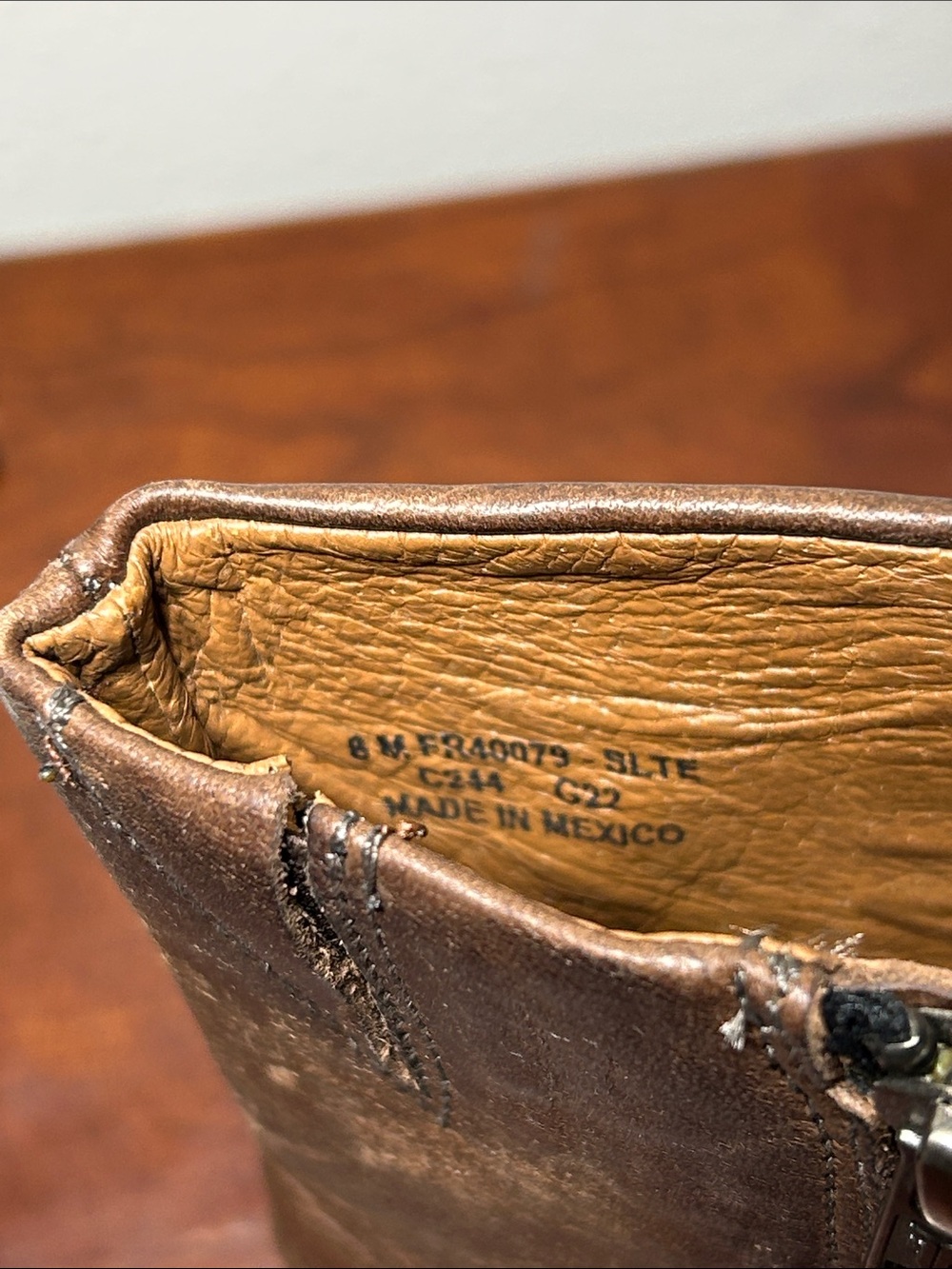 Frye VERONICA INSIDE ZIP boot - Picture 10 of 10